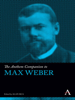 cover image of The Anthem Companion to Max Weber